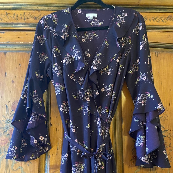 Wrap maxi dress NWOT🏷 - Picture 3 of 11